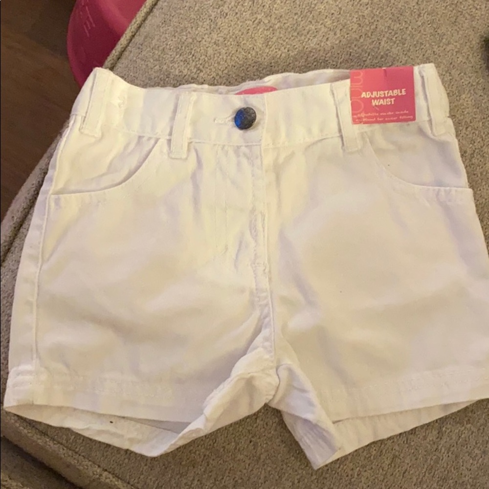 Girl white Shorts